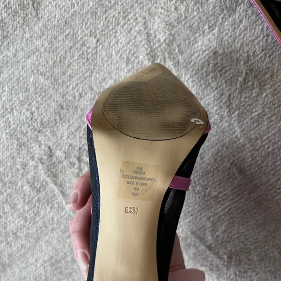 Guess GWCIERA Purple and Blue Heels - Size 8.5 - Picture 4 of 6